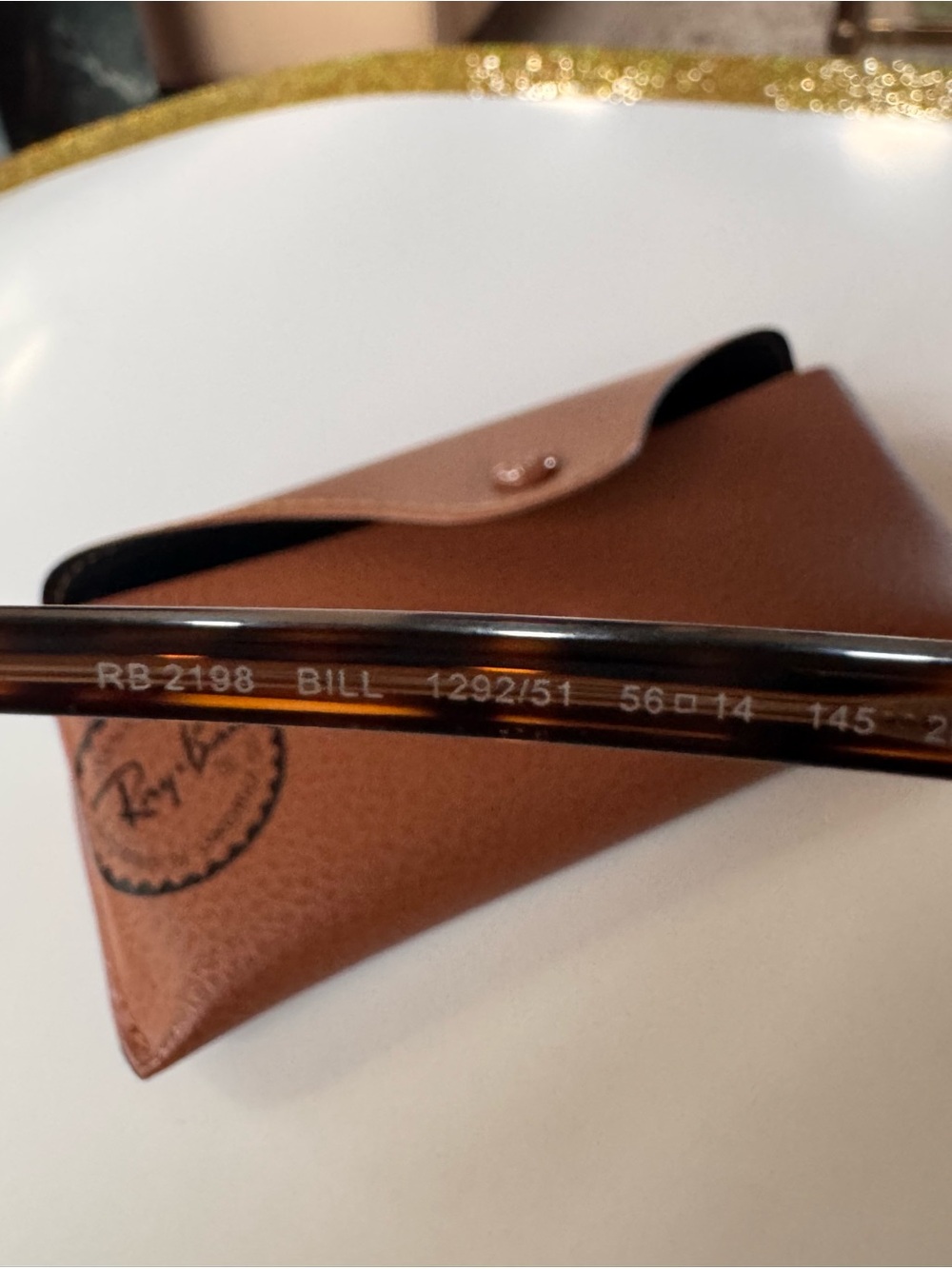 Ray-Ban Women’s Brown Gradient Aviator Sunglasses - Picture 2 of 5